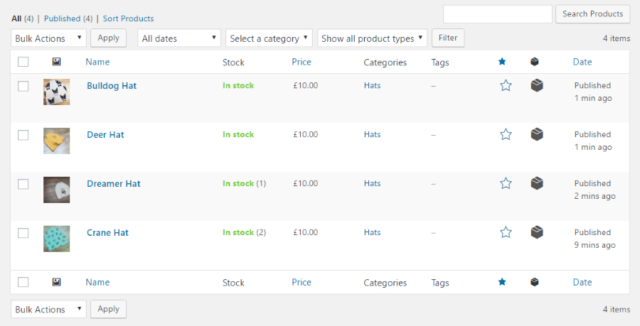 WooCommerce Product